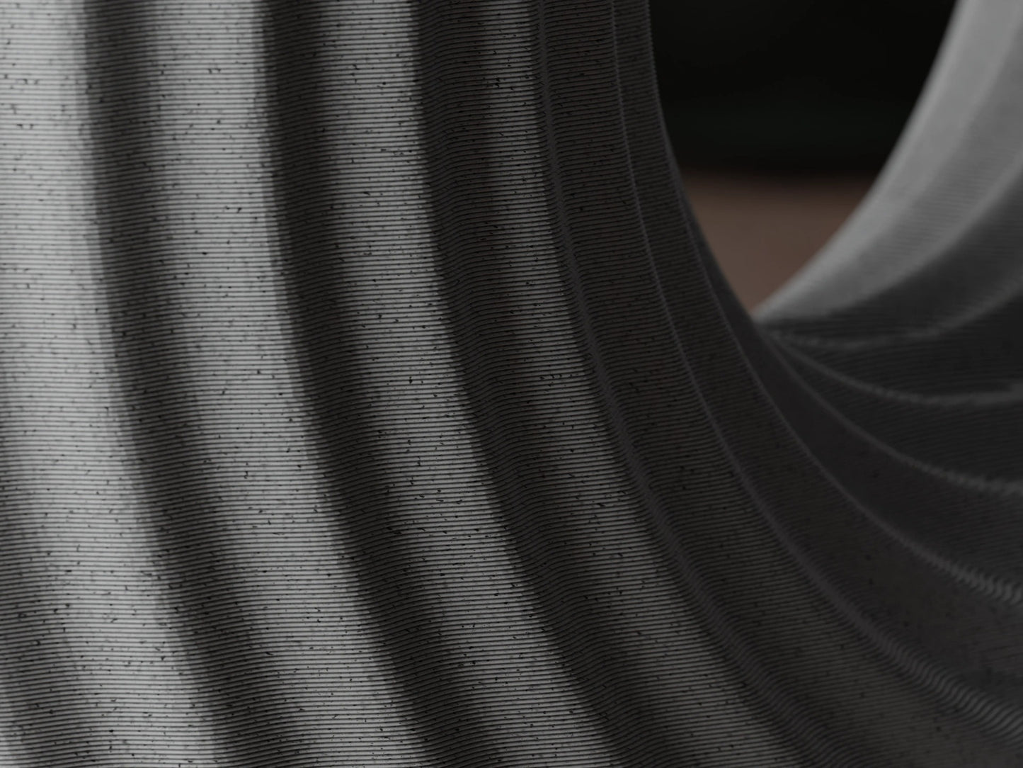 U-formet Vase