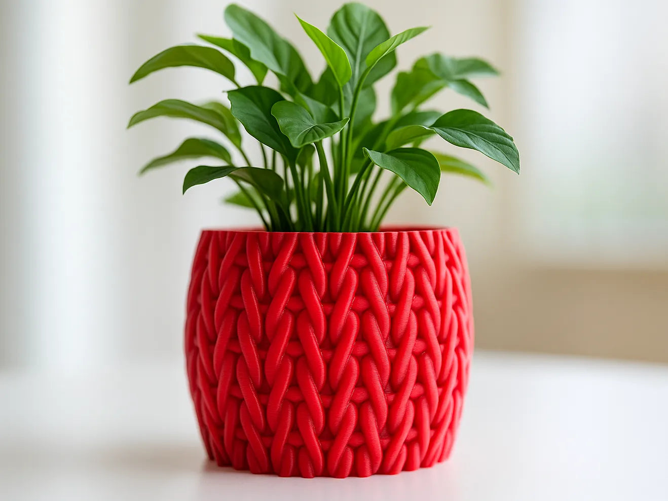 Knit Urtepotte