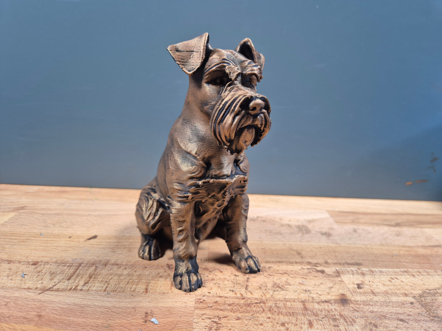 Dværgschnauzer - Hundefigur