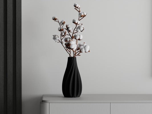 Ribs Twist Vase