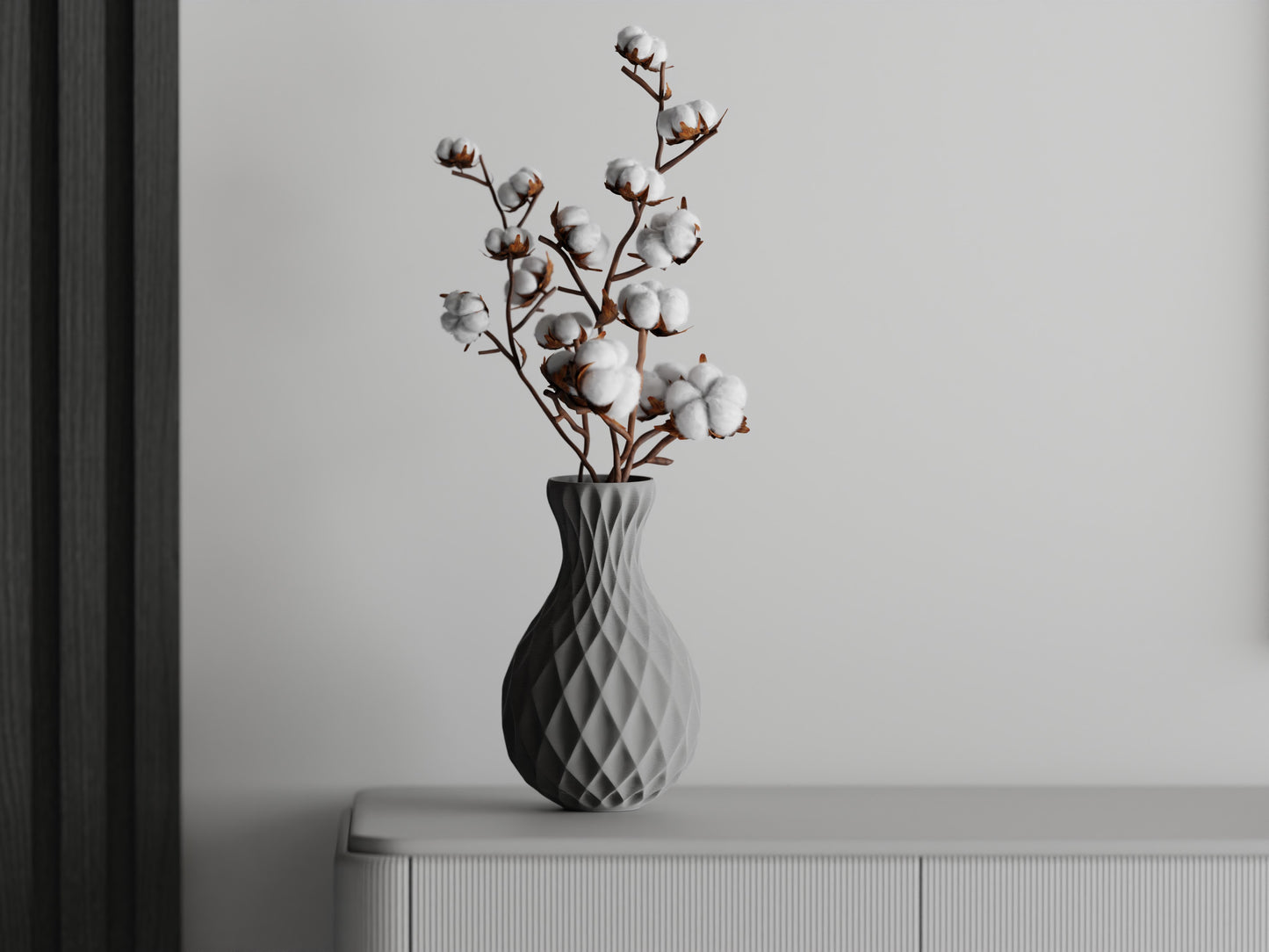 Facet Diamond Vase