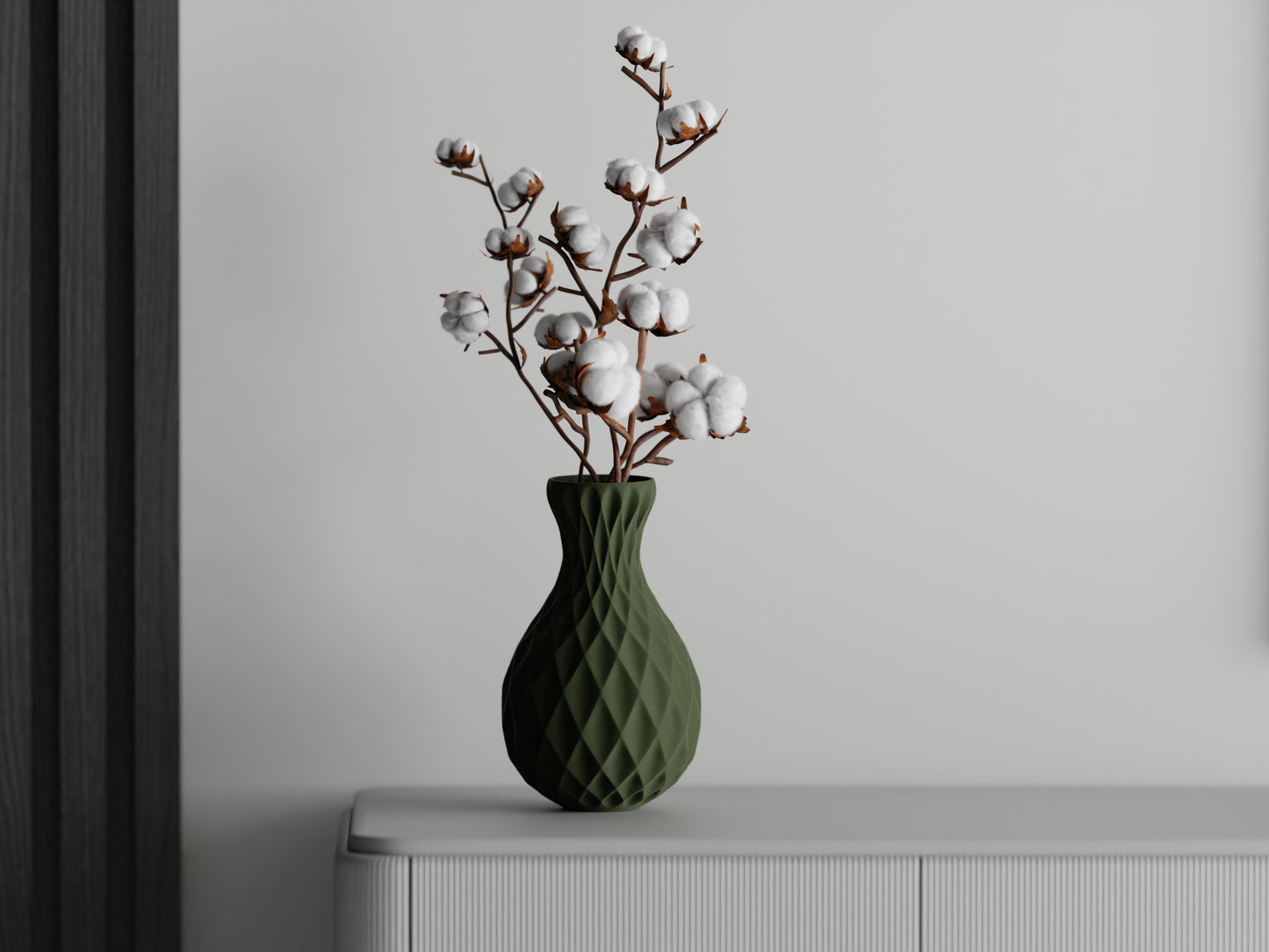 Facet Diamond Vase