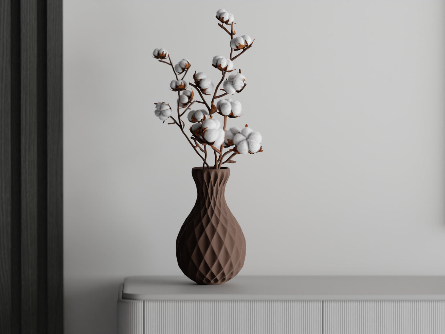 Facet Diamond Vase