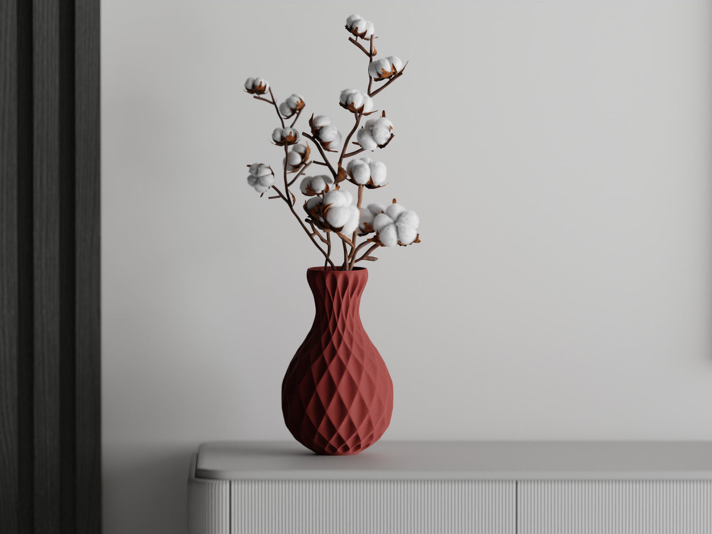 Facet Diamond Vase