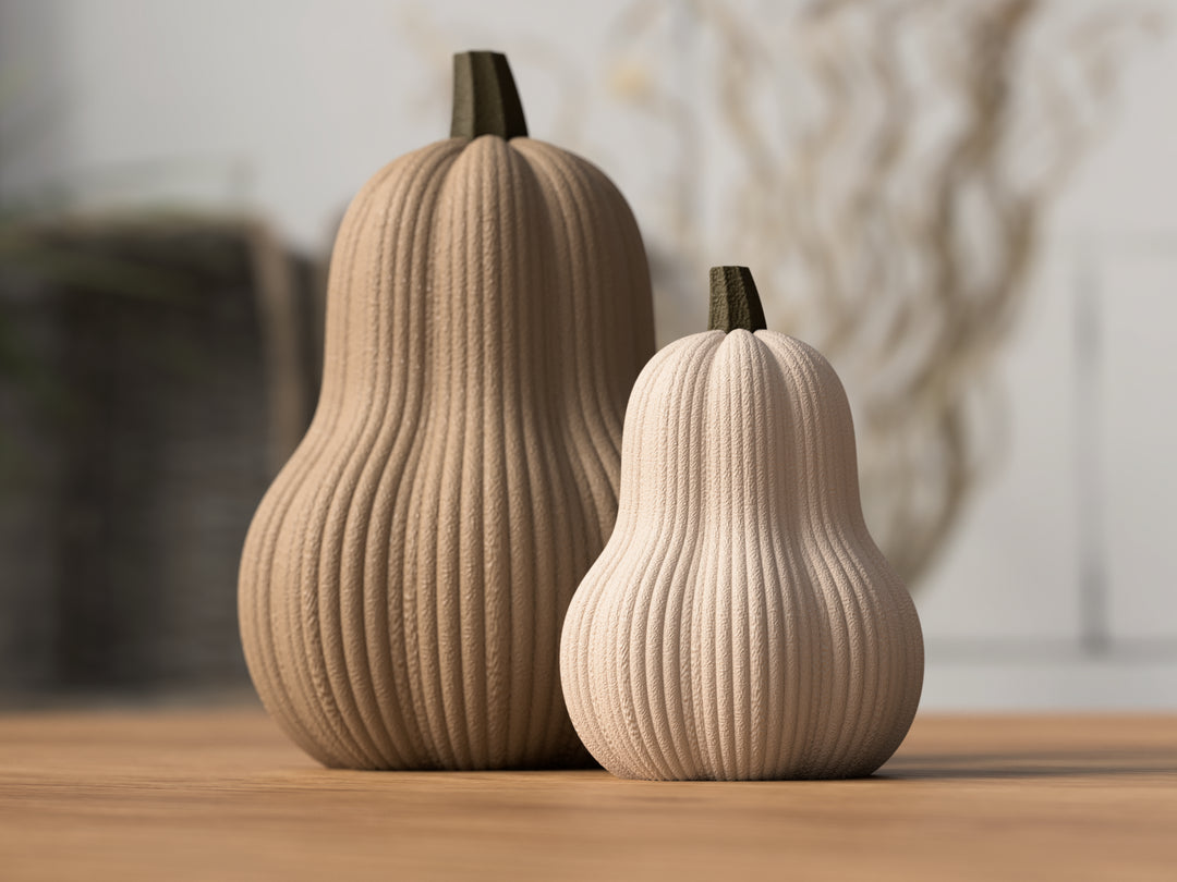Japandi Butternut Græskar – Dekoration