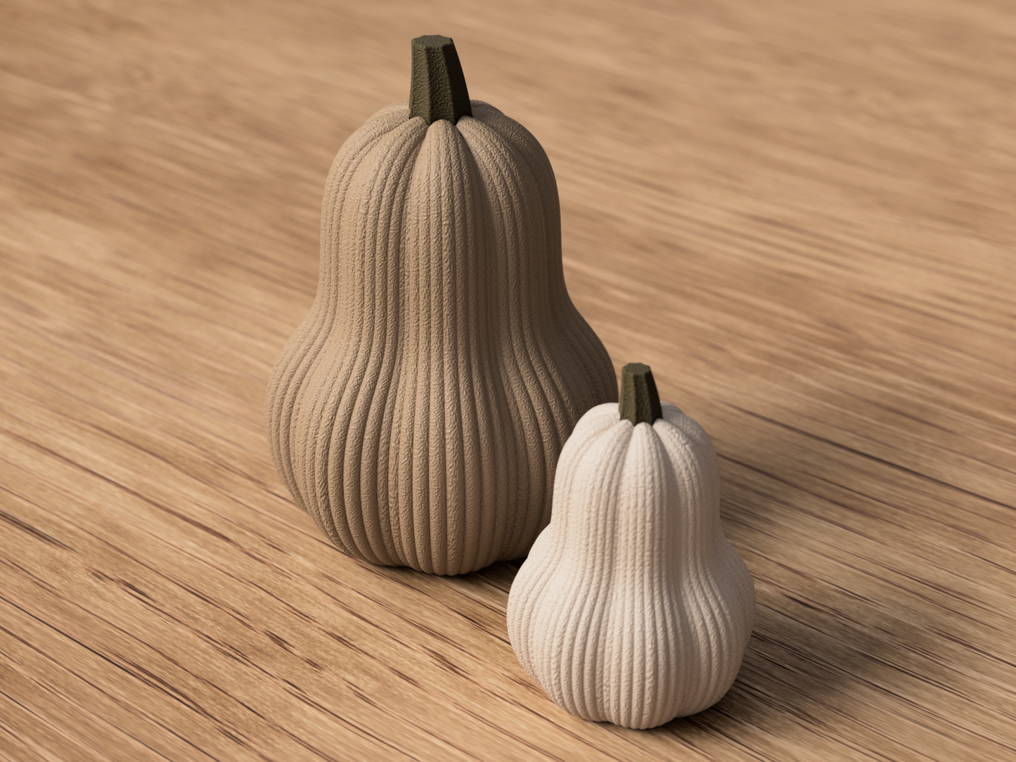 Japandi Butternut Græskar – Dekoration