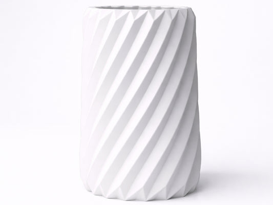 Geometric Vase Curved